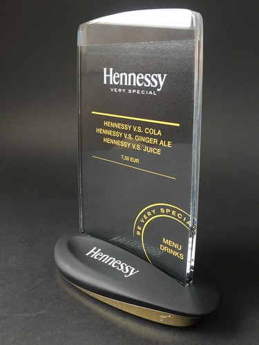 Hennessy cognac bar - cognac, menü