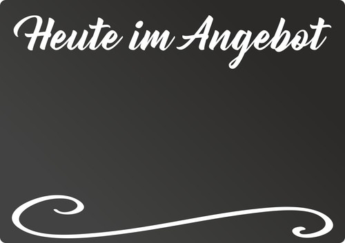 Heute angebot tafel - angebot,